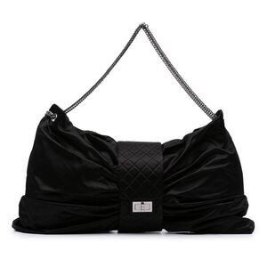Pre Loved chanel Women Black Tote Bags